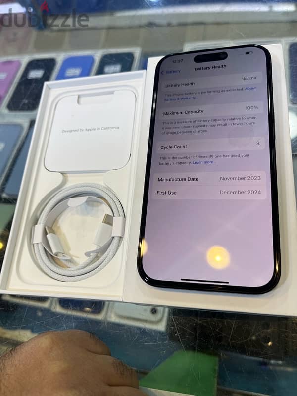 iphone 15 pro 128 gb blie color 3