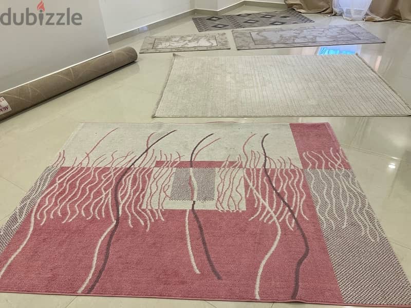 Use Carpets 6 pieces - سجاد مستعمل ف قطع 14