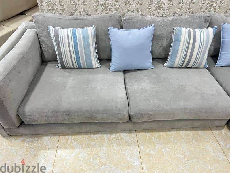 Sofa Grey L shape 2