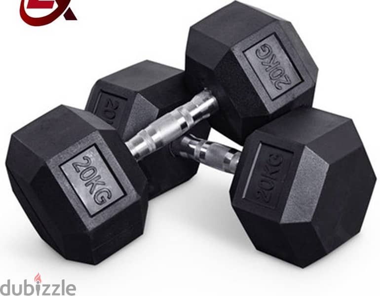 hex dumbbell new with box starts 3 kg till 30 kg just call 8