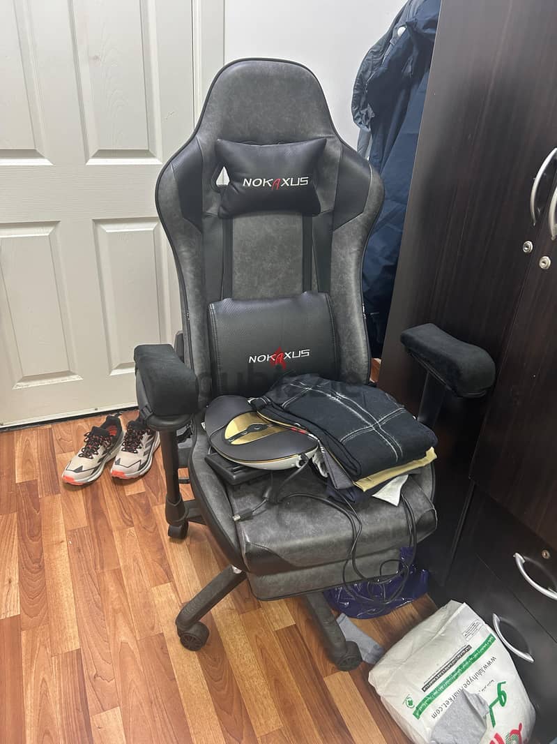 YK-6008-BLACK//NOKAXUS gaming chair 2