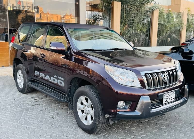 Toyota Prado 2013 full option with sunroof, less driven 54000 kms only 1