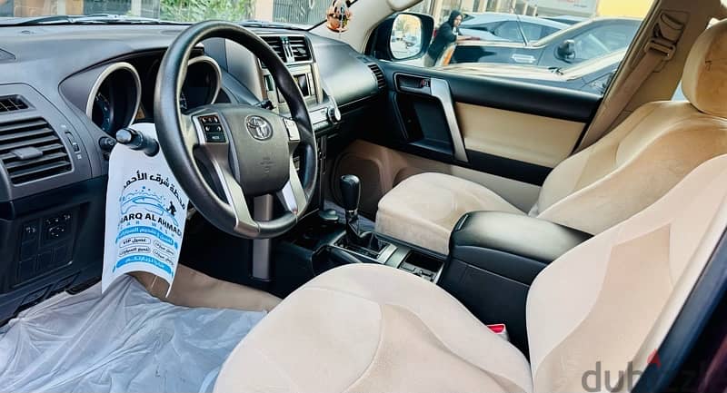 Toyota Prado 2013 full option with sunroof, less driven 54000 kms only 6