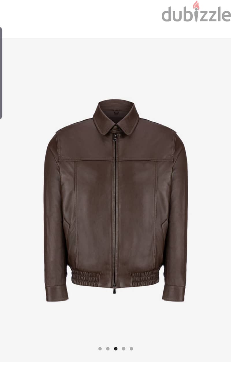 Premium natural leather coat with affordable price and fast shipping 1