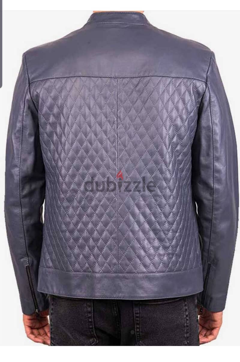 Premium natural leather coat with affordable price and fast shipping 6