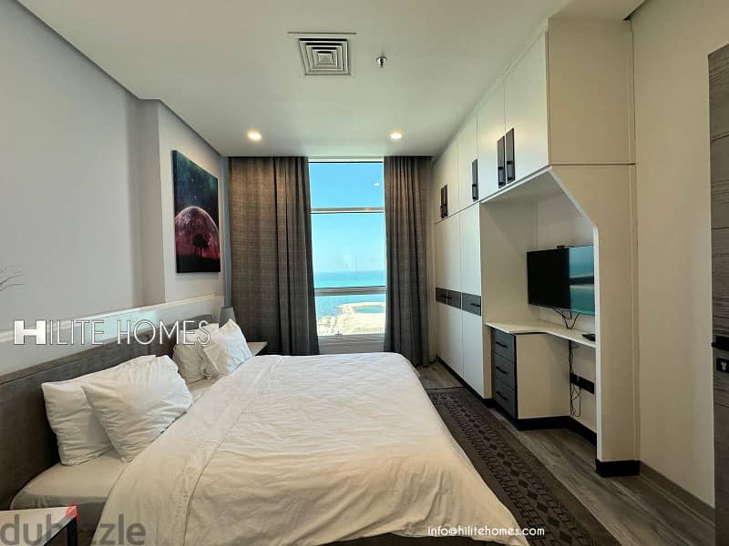 SEA VIEW FURNISHED TWO BEDROOM APARTMENT FOR RENT IN MAHBOULA 8