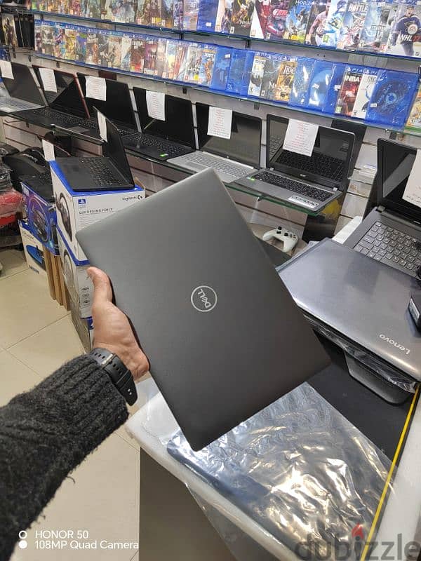 dell latitude core i7 8 generation Touch screen Ram 12 ddr4 جيل ثامن 7