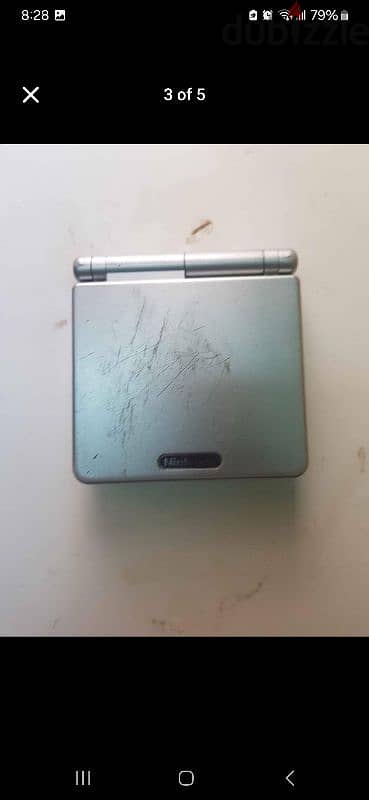 Nintendo gameboy advance sp with game for sale 2