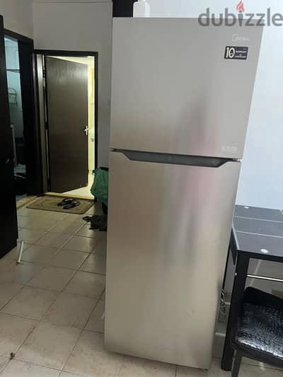  Midea Double-Door Refrigerator 