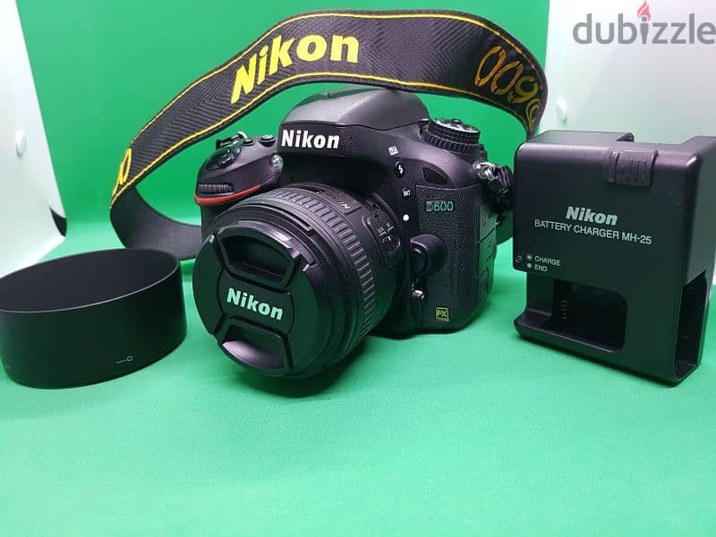 NIKON D600 WITH LENS 50MM 1.4 G 0