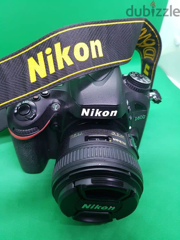 NIKON D600 WITH LENS 50MM 1.4 G 2