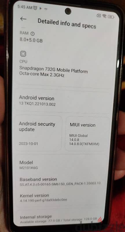 Redmi note 10 pro 8/128 GB 7