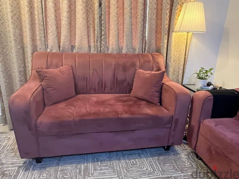 sofa set 3 + 2 seater for sale 1