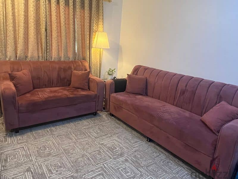 sofa set 3 + 2 seater for sale 2