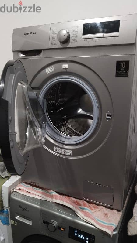 Samsung washing machine front load fully automatic 7 kg 0