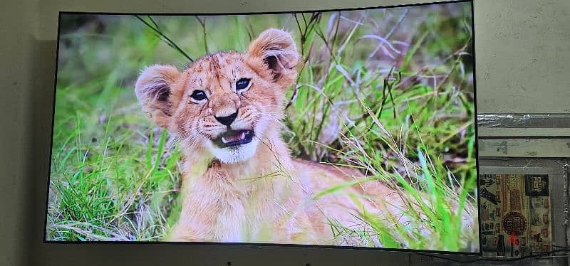 SAMSUNG QLED 55 INCH 4K SMART CURVED MODEL VERY GOOD CONDITION 9