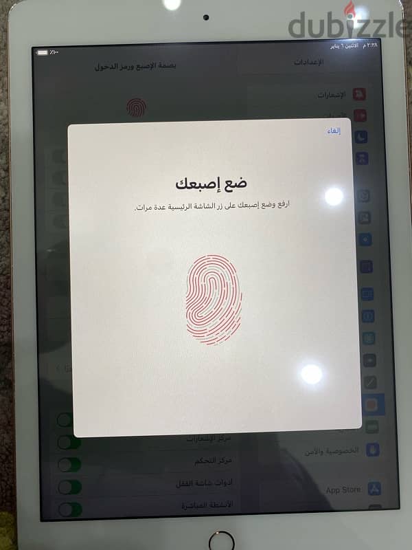 ipad 6 128 gb very good condition 2