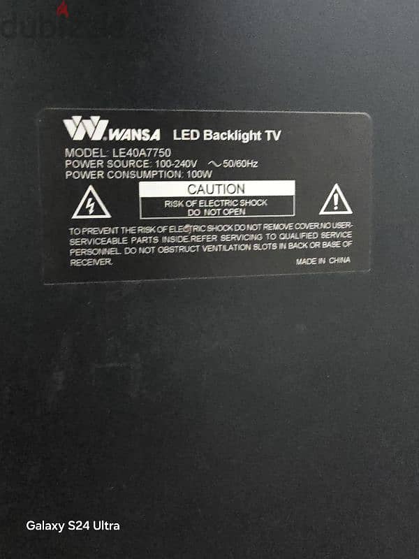 wansa 42 LED TV WITH REMOTE 1