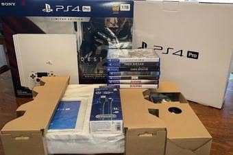 PlayStation 4 Pro 1TB + 2 Controller + 1 CD game Call of Duty + fifa25 0