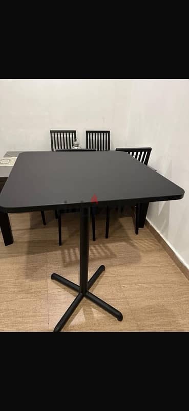 Ikea high table and chair 4