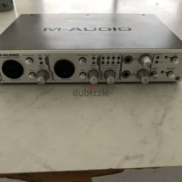 m oudio firewire midi interface. 2 chanel. 1