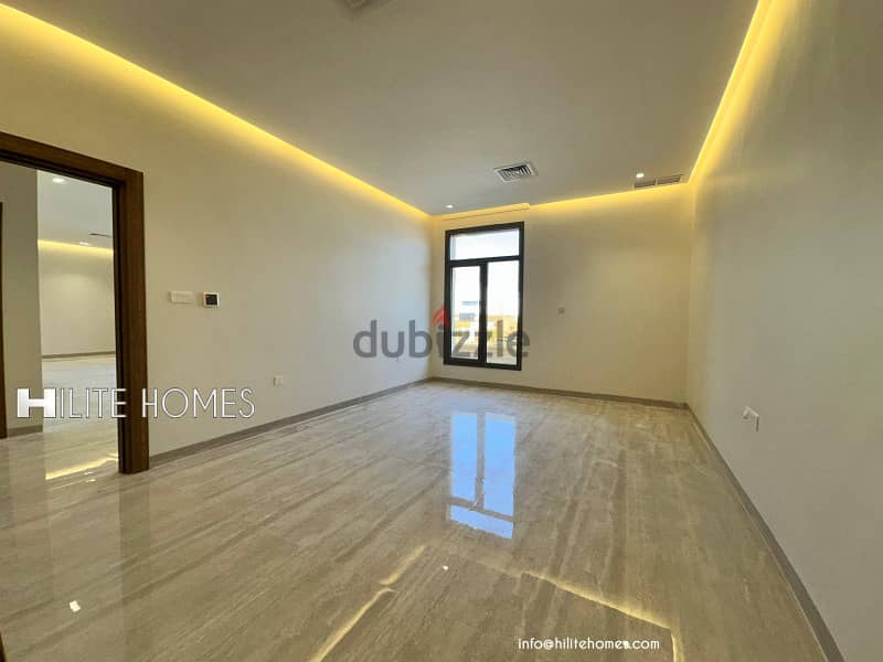 Five bedroom brand new triplex with Roof for rent in Al Funaitees 3