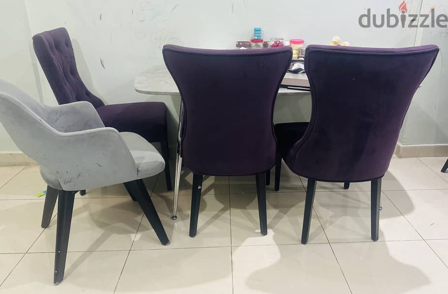 Dining Table with 4 chairs 2