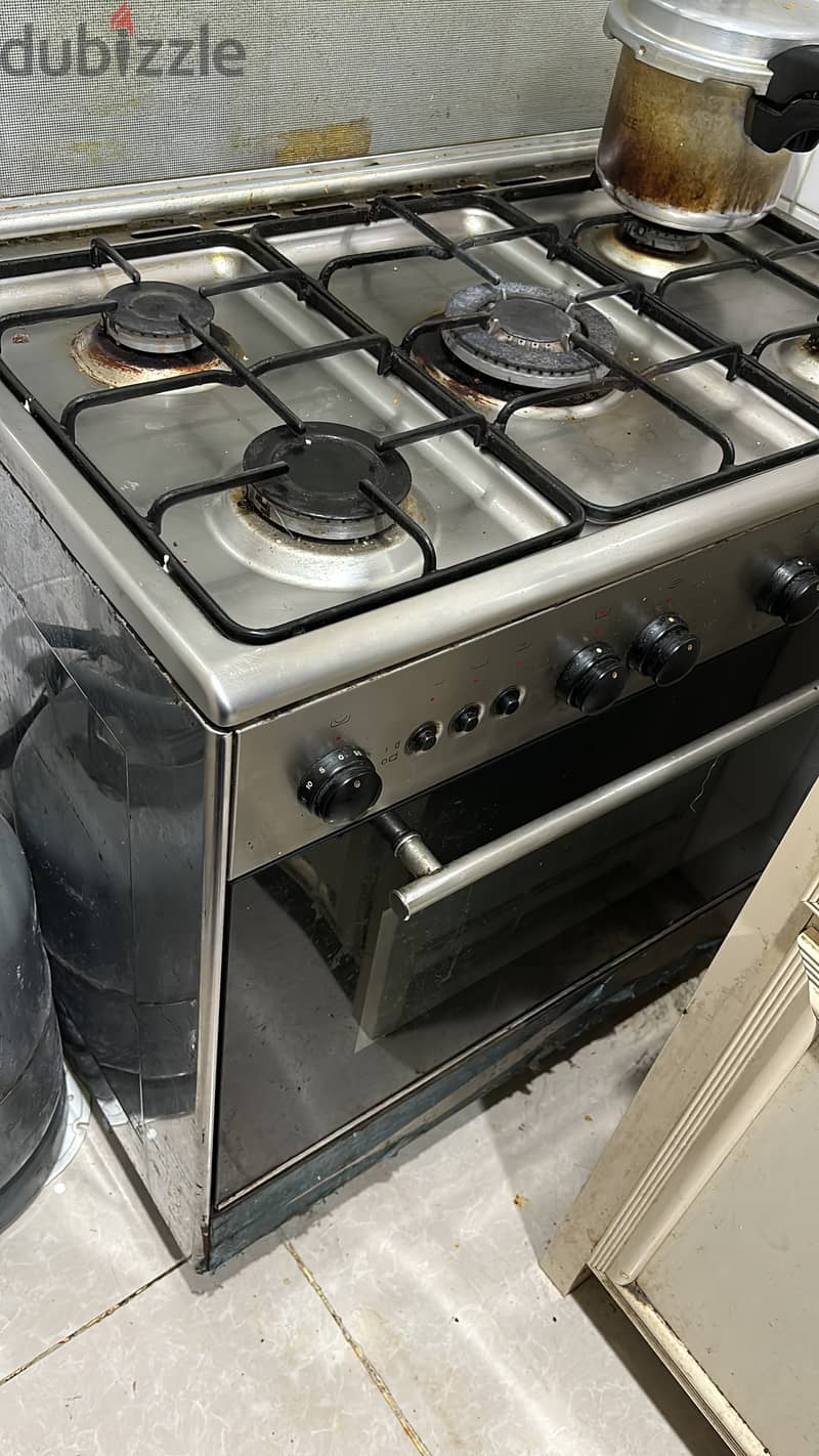 Gas burner for sale 5 point burner with grilling 1