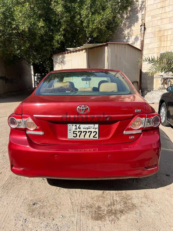 Toyota Corolla 2011 2