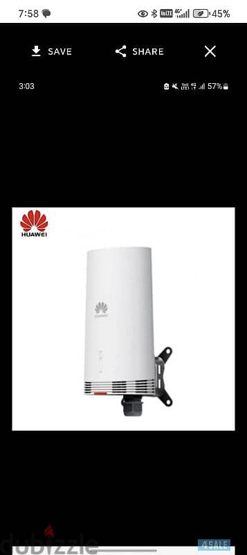 Huawei 5G Outdoor CPE  (UNLOCKED) 1