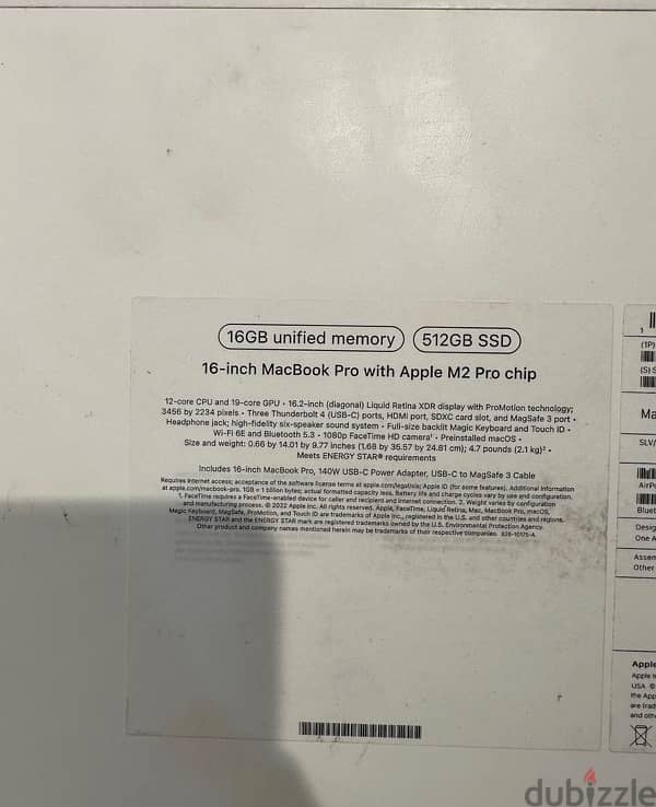 Brand new MacBook Pro with Apple M2 Pro chip 16-inch 4