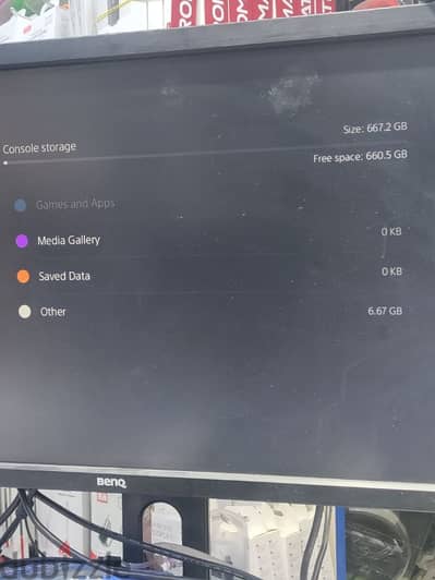 PS5 660 gb with 1 controller like new condition