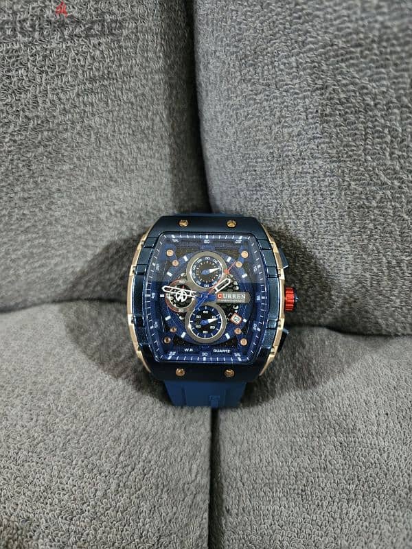 New chronograph model curren الساعة الأصلية 2