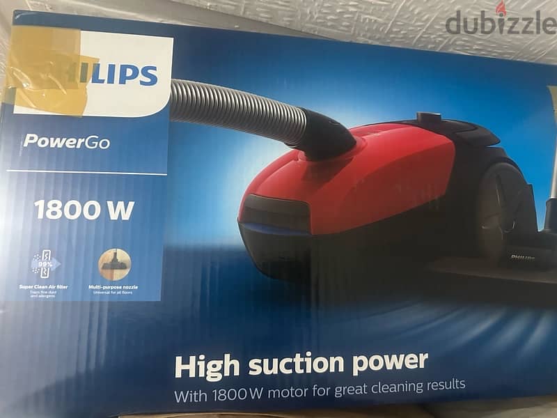 15kd philips power go 1800w vacuum 1