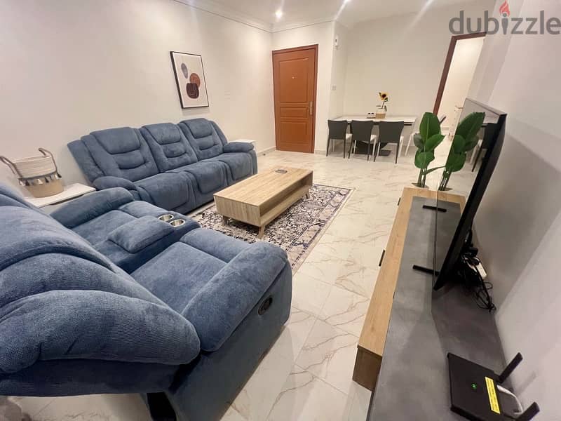 Deluxe Fully Furnished 2 BR in MANGAF 9