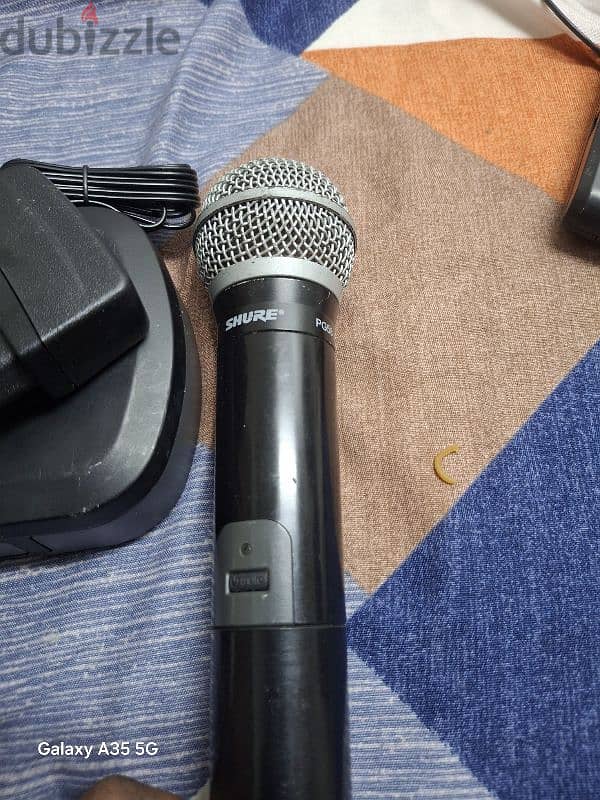 shure pg58 wireless microphone . 6