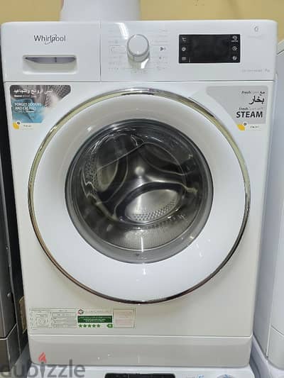 whirlpool 9kg steam fresh washing machine for sell