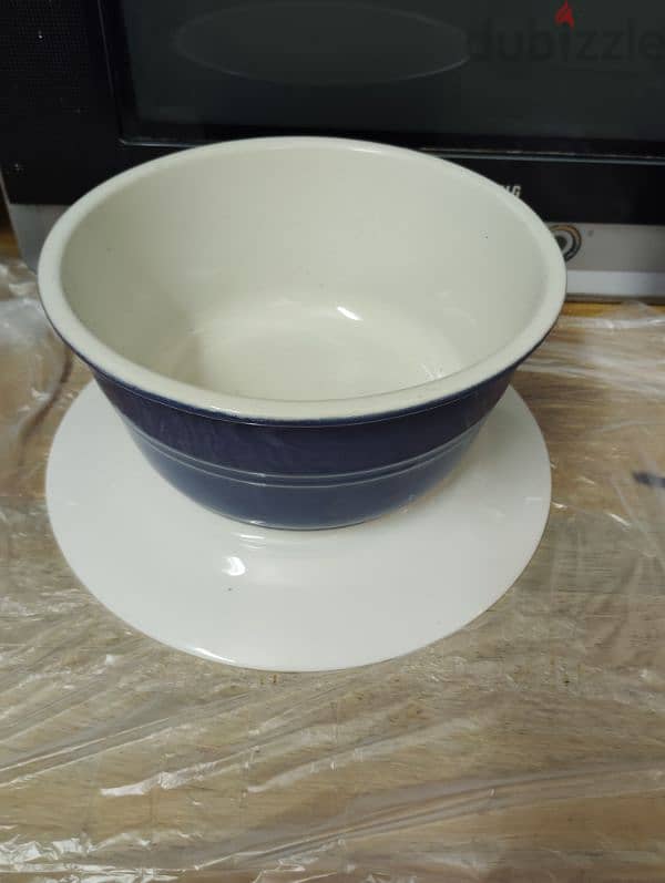 bowls blue color it is strong bowls 0