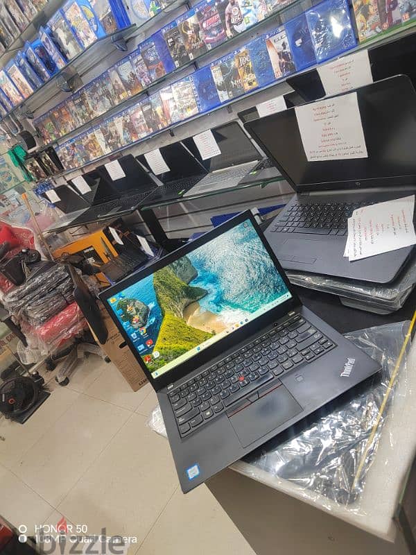 Lenovo Thinkpad core i7 8 generation Ram 16 ddr4 ssd لينوفو جيل ثامن 6