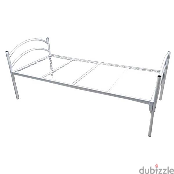 Single metal bed 0