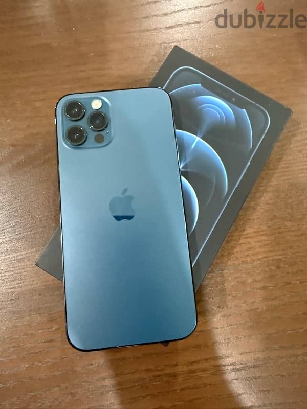 iPhone 12 pro, Pacific Blue, 128 GB 0