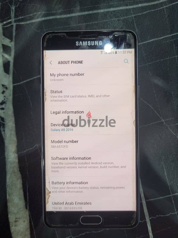 Samsung Galaxy A5 2016 16 GB 2 GB سامسونج جالاكسي A5 2016 3