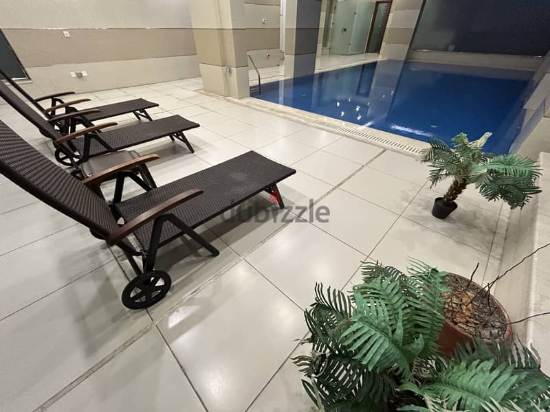 For Rent Luxury one bedroom semi furnished in salmiya 5