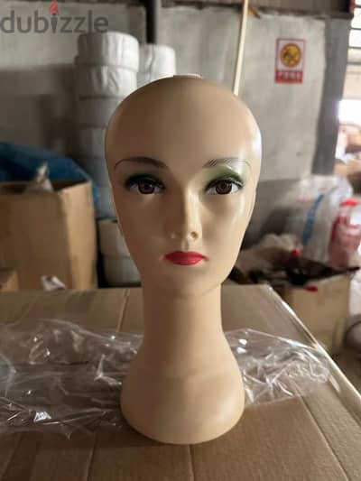 New head mannequin available for  use at shop or photography