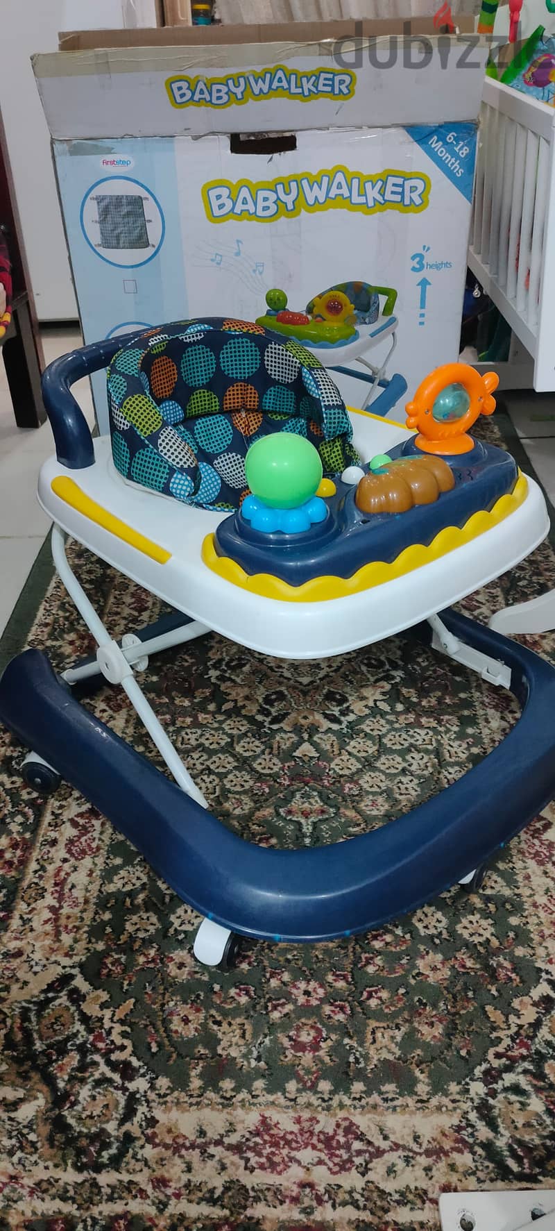 Baby walker for sale in abbasiya 2