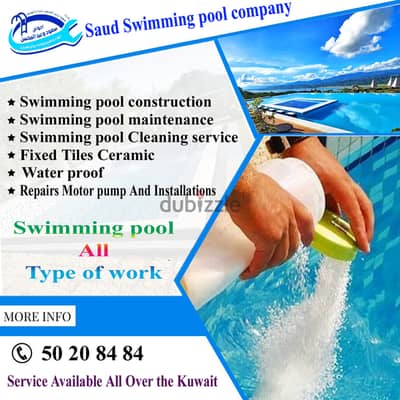 Swimming pool plumbing, Maintenance and Repair Motor all Over the Kuwa