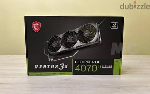 MSI NVIDIA GeForce RTX 4070 Ti VENTUS 3X DC D6X 12GB Gaming Graphics