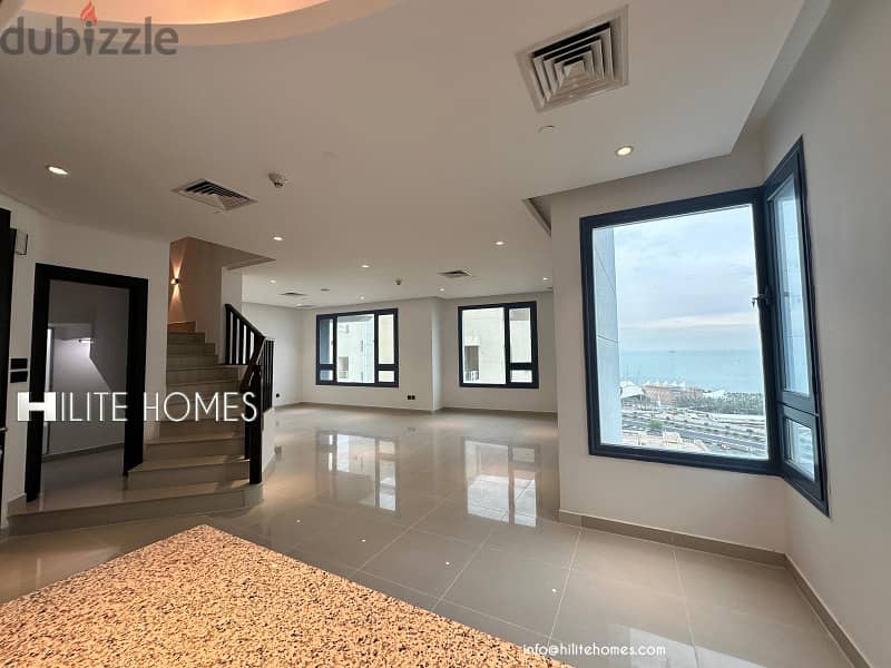 Three bedroom duplex for rent in Salmiya 0