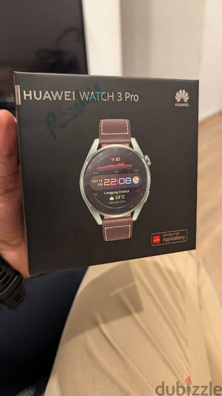 Huawei watch 3 pro (E sim)  Brand new Box pcs 7