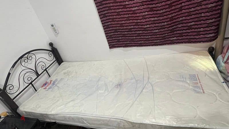 single bed with mattress 1